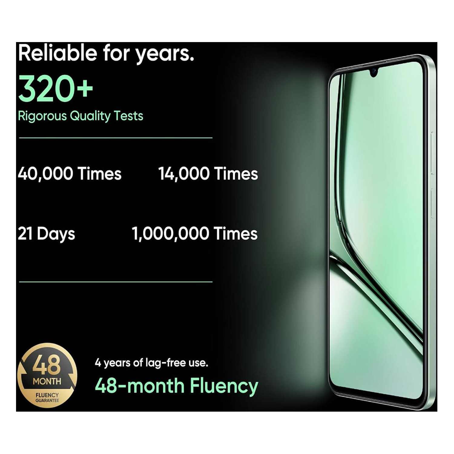 Realme Note 60x 4G SMART Phone, 6.74" HD+ 90Hz Display, UNISOC T612 Chipset, 3GB RAM, 64GB ROM — image 3