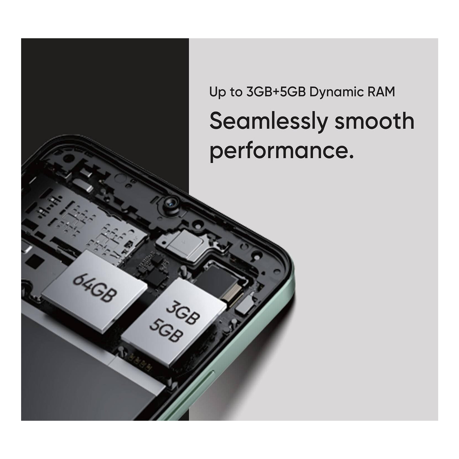 Realme Note 60x 4G SMART Phone, 6.74" HD+ 90Hz Display, UNISOC T612 Chipset, 3GB RAM, 64GB ROM — image 2