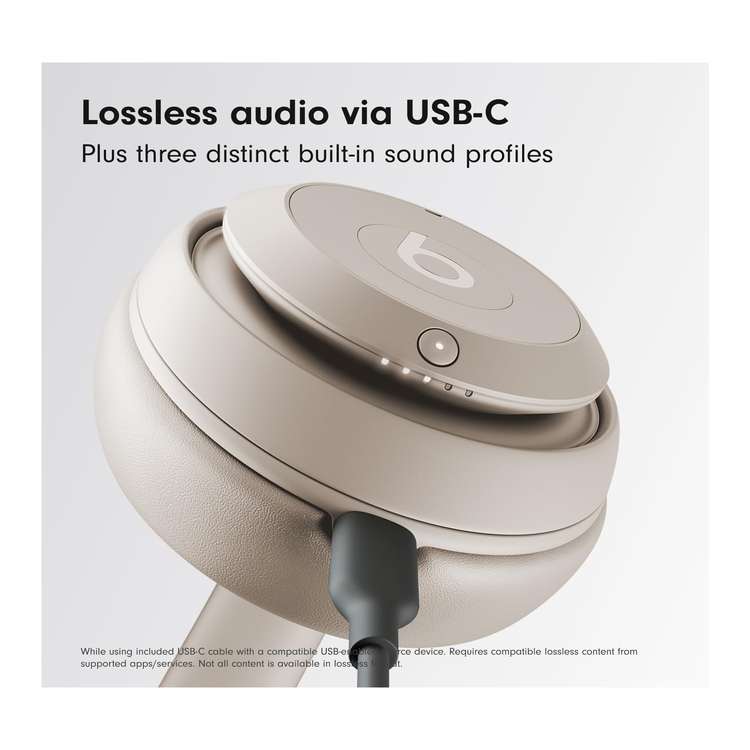 Beats Studio Pro Wireless Headphones - Sandstone MQTR3AE/A — image 2
