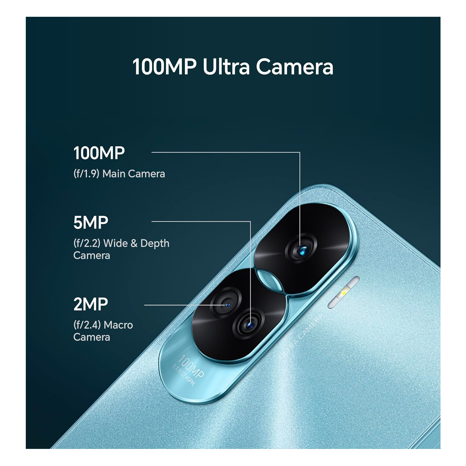 Honor 90 Lite 256GB Midnight Black 5G Smartphone — image 6