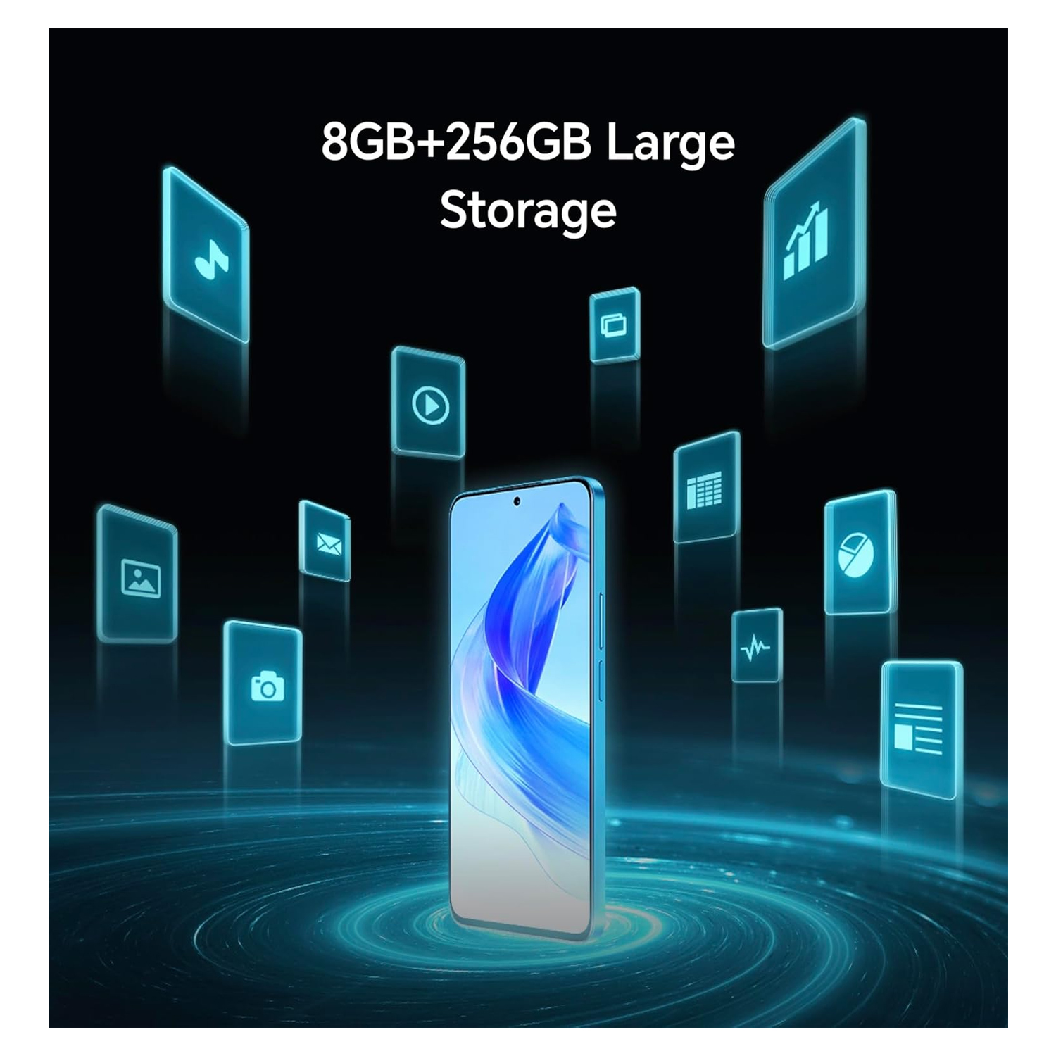Honor 90 Lite 256GB Midnight Black 5G Smartphone — image 4