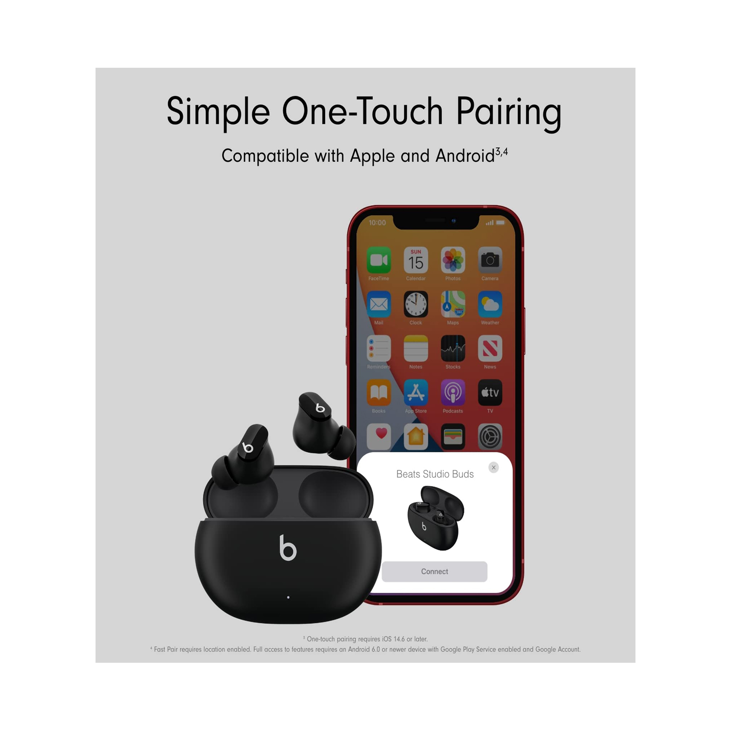 Beats Studio Buds + - True Wireless Noise Cancelling Earbuds - Cosmic Pink MT2Q3AE/A — image 2