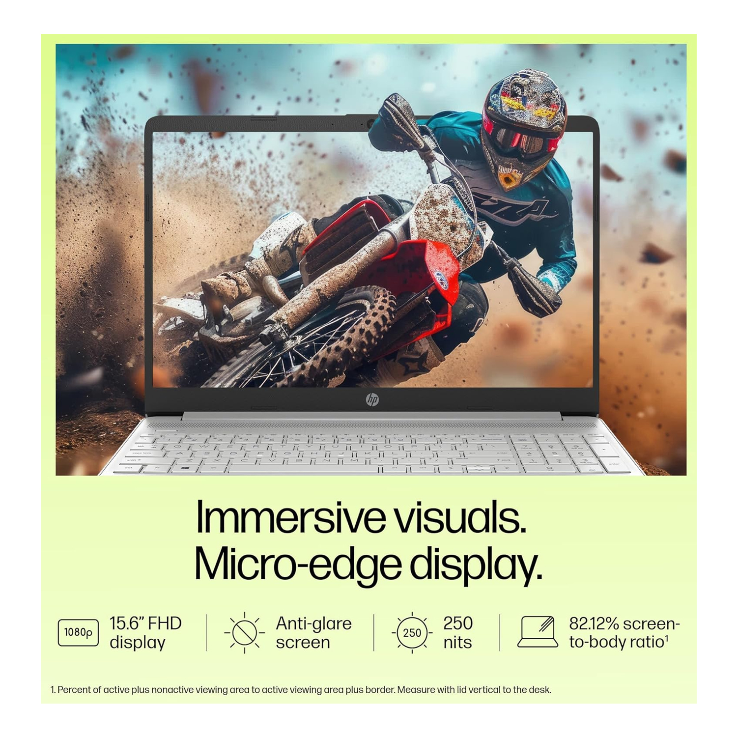 HP 15-FD-0458 NIA- ,i7-1255 U, 8 GB RAM ,512GB SSD, BT,15.6” SCREEN DOS LAPTOP — image 3