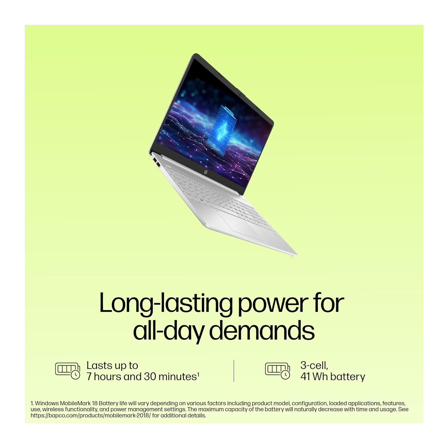 HP 15-FD-0458 NIA- ,i7-1255 U, 8 GB RAM ,512GB SSD, BT,15.6” SCREEN DOS LAPTOP — image 2