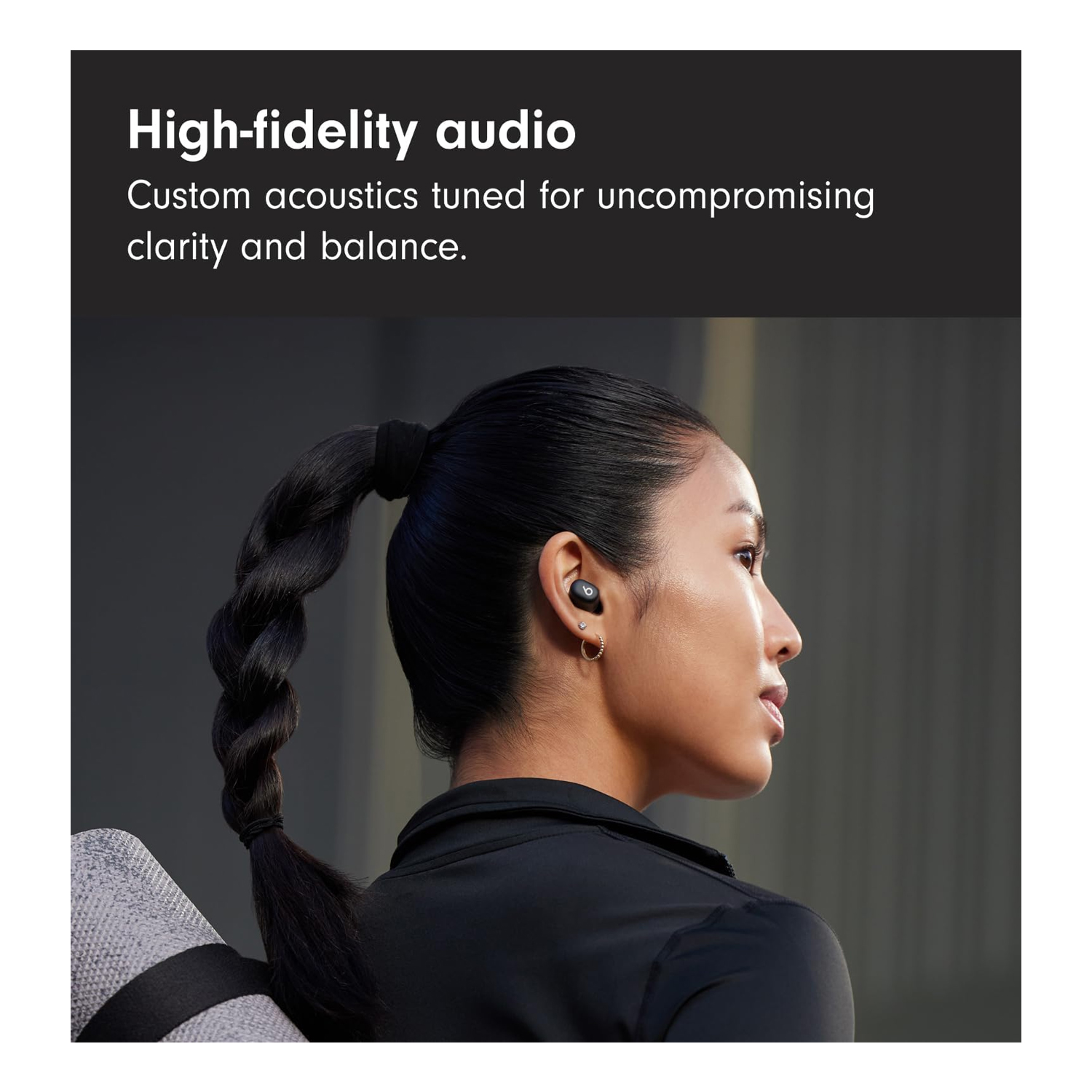 Beats Solo Buds - True Wireless Earbuds - Matte Black MUVW3AE/A — image 5