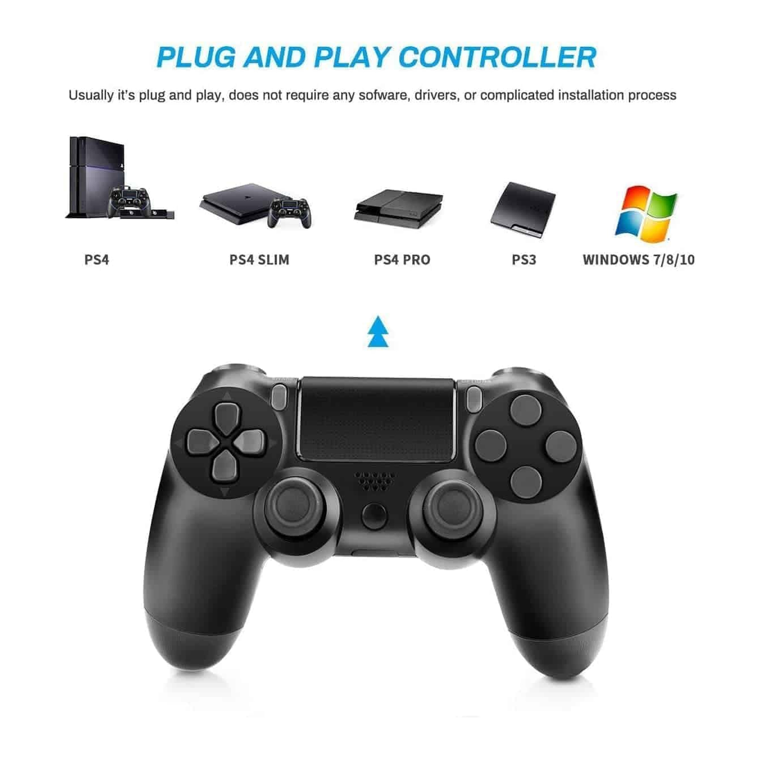PS4 Pstv & PS Double Shok 4 Wireless Controller — image 2
