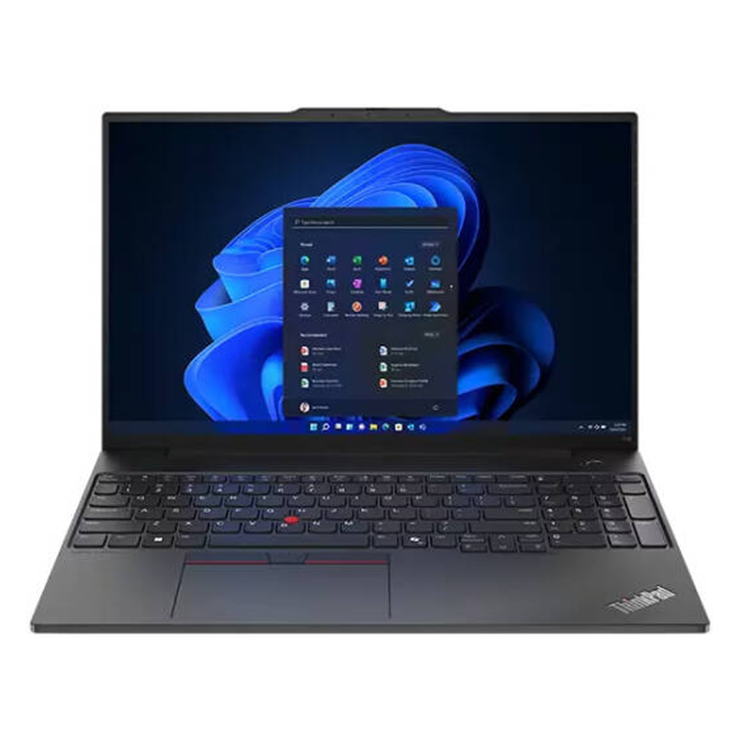 Lenovo ThinkPad E16 Gen 2 Laptop, 16" WUXGA IPS Display, Intel Core Ultra 7 155H Processor, 16GB RAM, 512GB SSD, Intel Arc Graphics, ENG Backlit K/B, FreeDos, Black — image 1