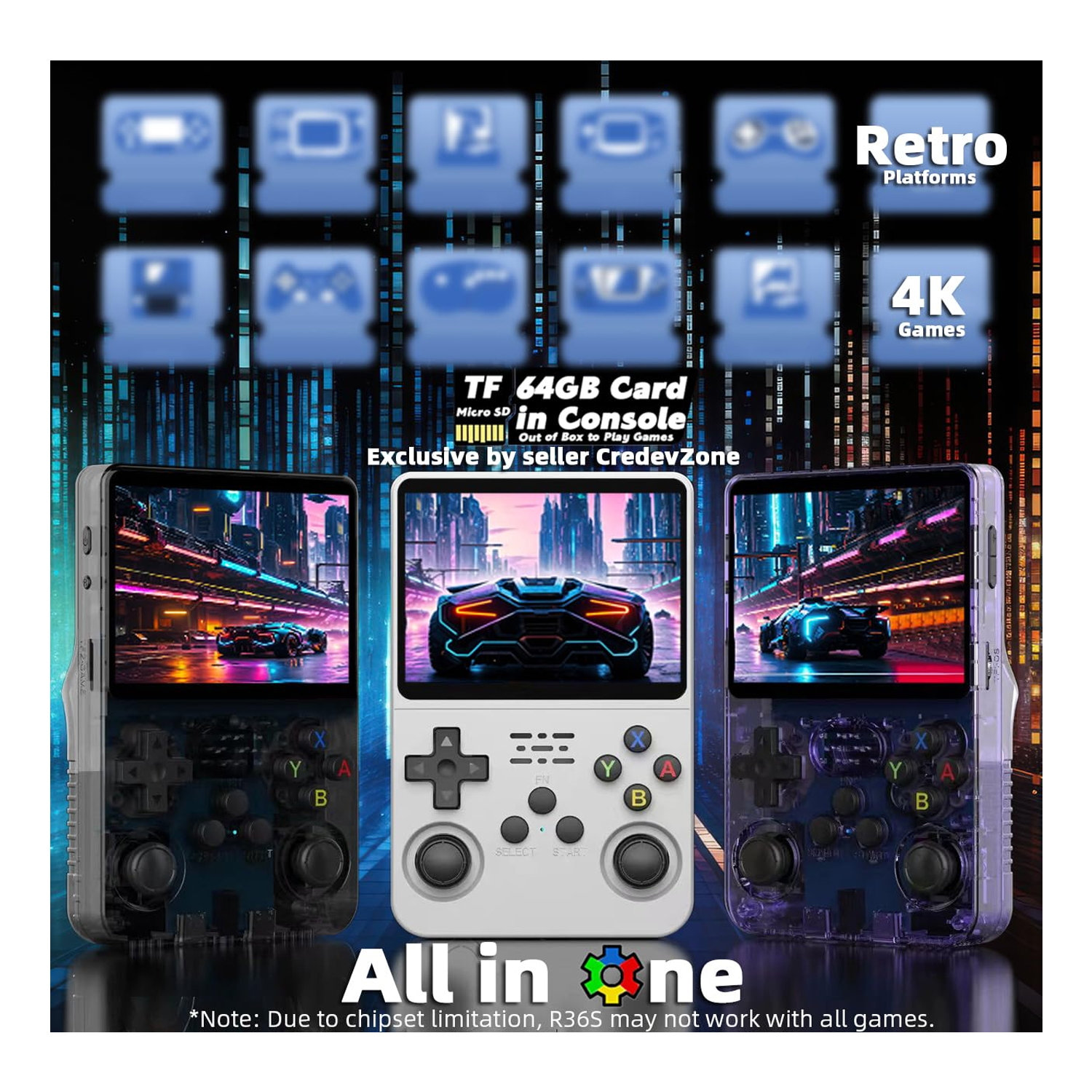 GAME CONSOLE 64GB R36S — image 5