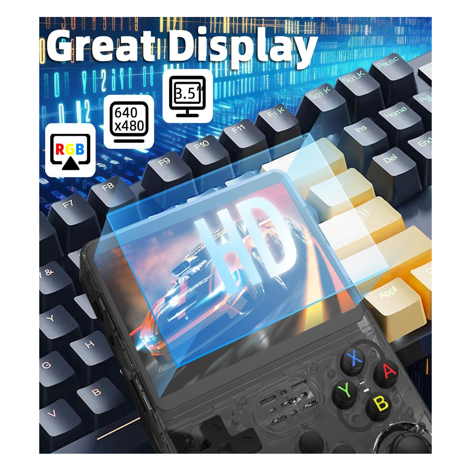 GAME CONSOLE 64GB R36S — image 3
