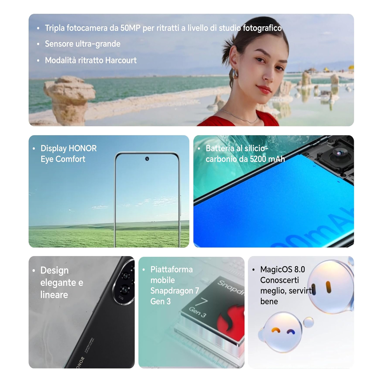 Honor 400 5G Smartphone, 12 GB RAM, 512 GB Storage, Midnight Black — image 6