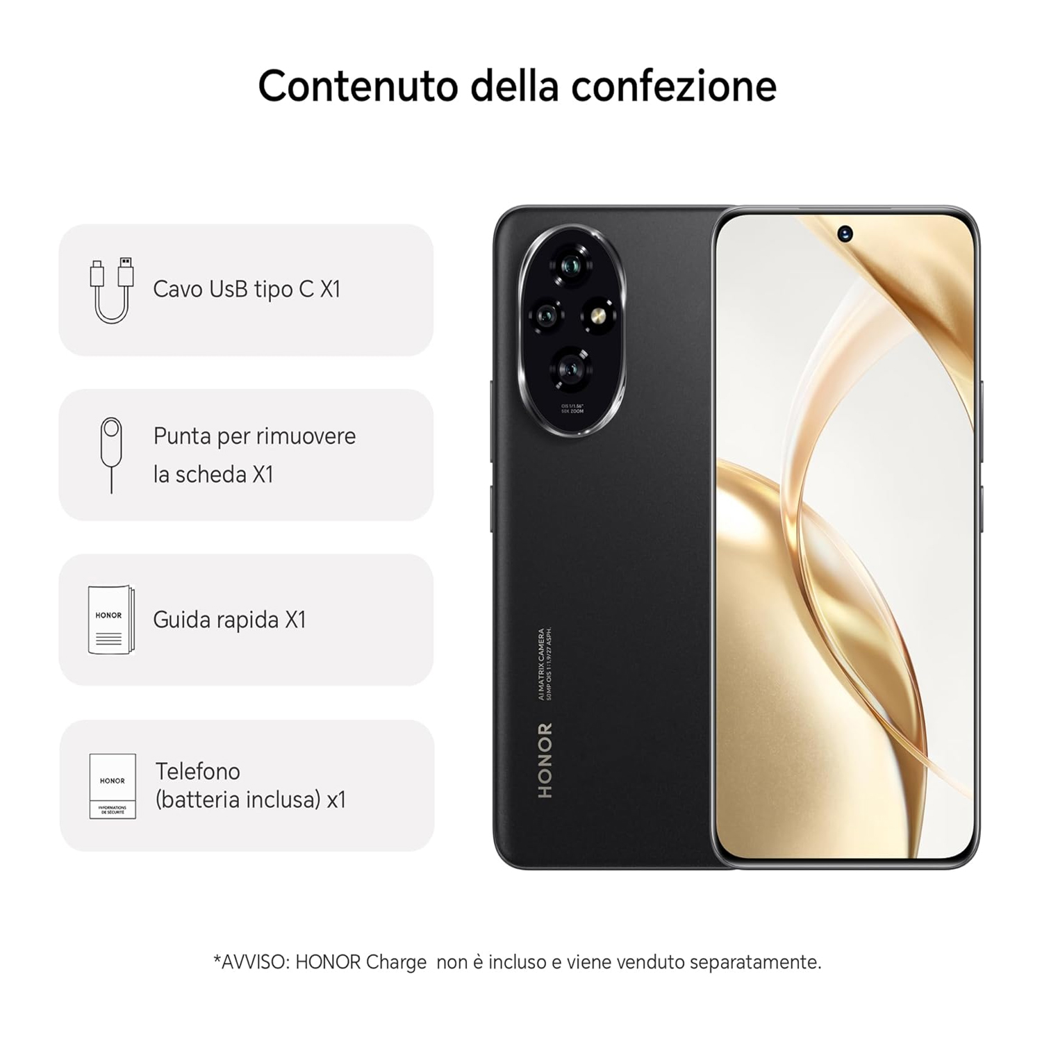 Honor 400 5G Smartphone, 12 GB RAM, 512 GB Storage, Midnight Black — image 4
