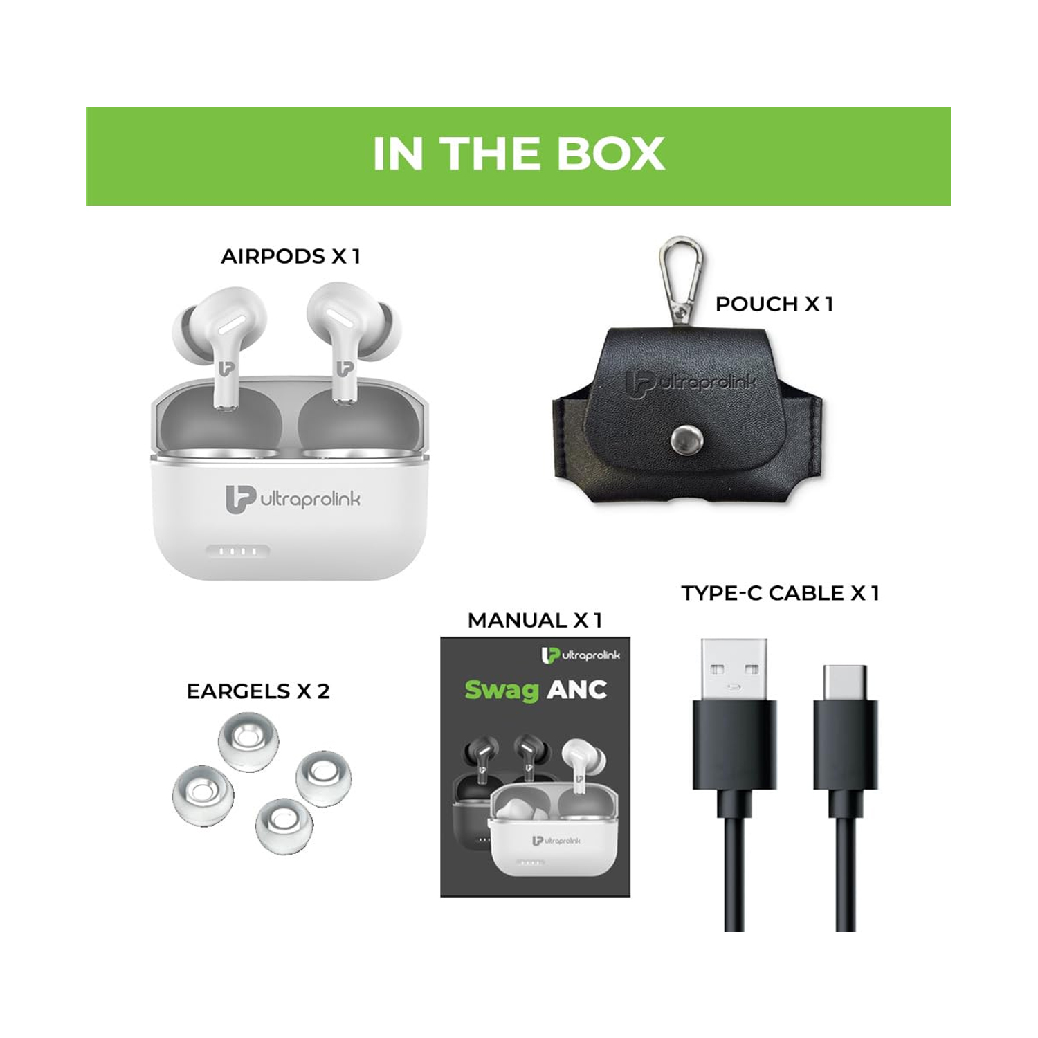 TESNA Ultra ANC Active Noise Cancelling Bluetooth Earphones — image 2