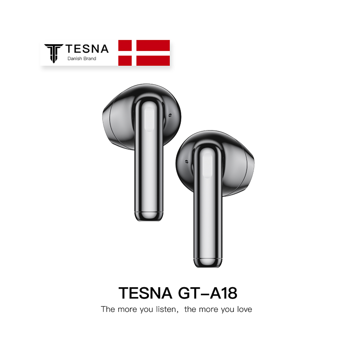 TESNA GTA18 TWS Fashion Music Tooth Earphones — image 1