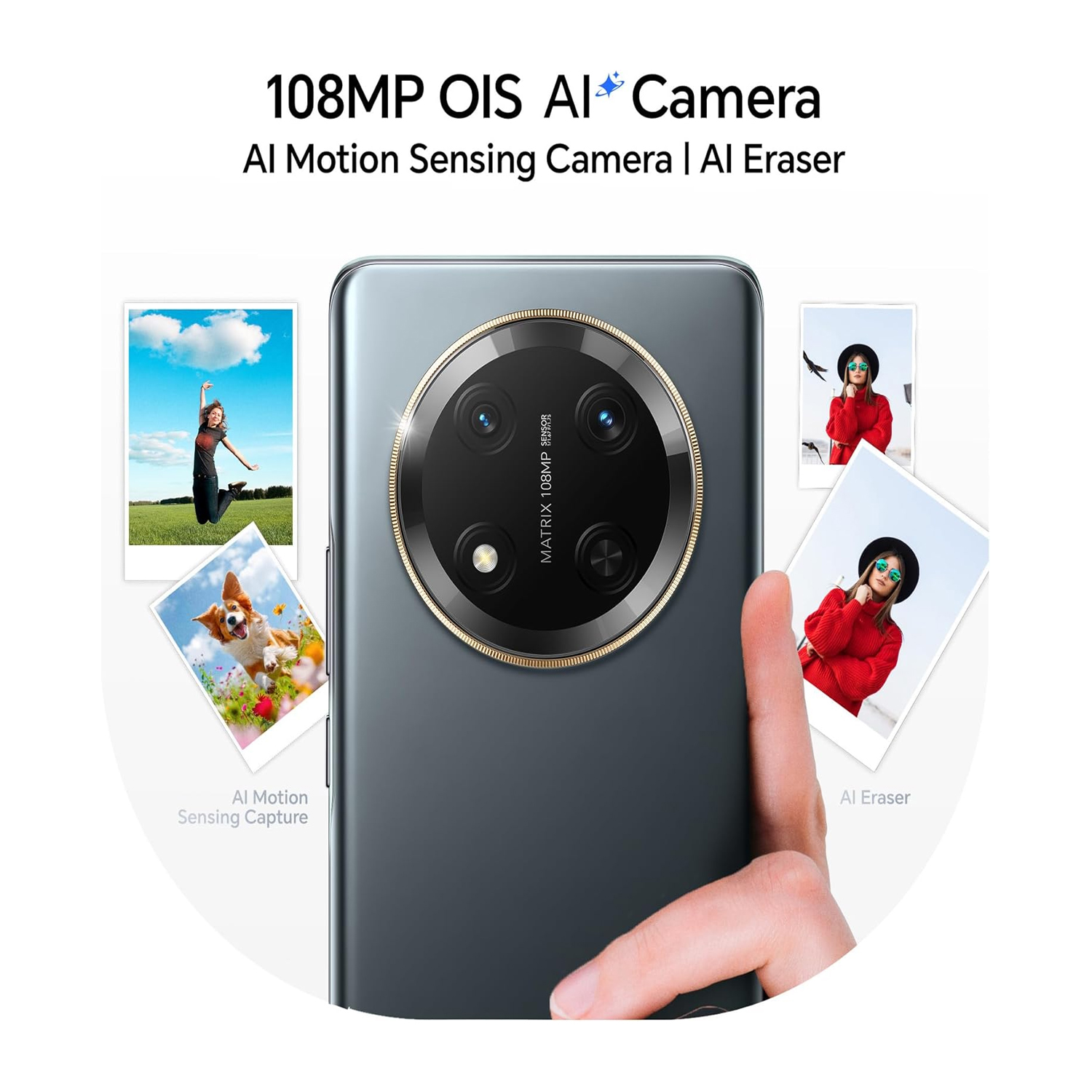 Honor X9c 5G Smartphone, 12 GB RAM, 256 GB Storage, Titanium Black — image 4