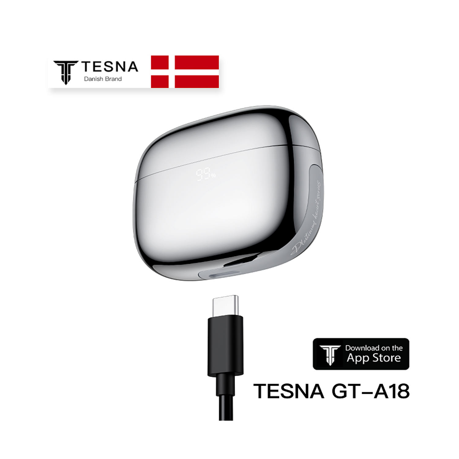 TESNA GTA18 TWS Fashion Music Tooth Earphones — image 2