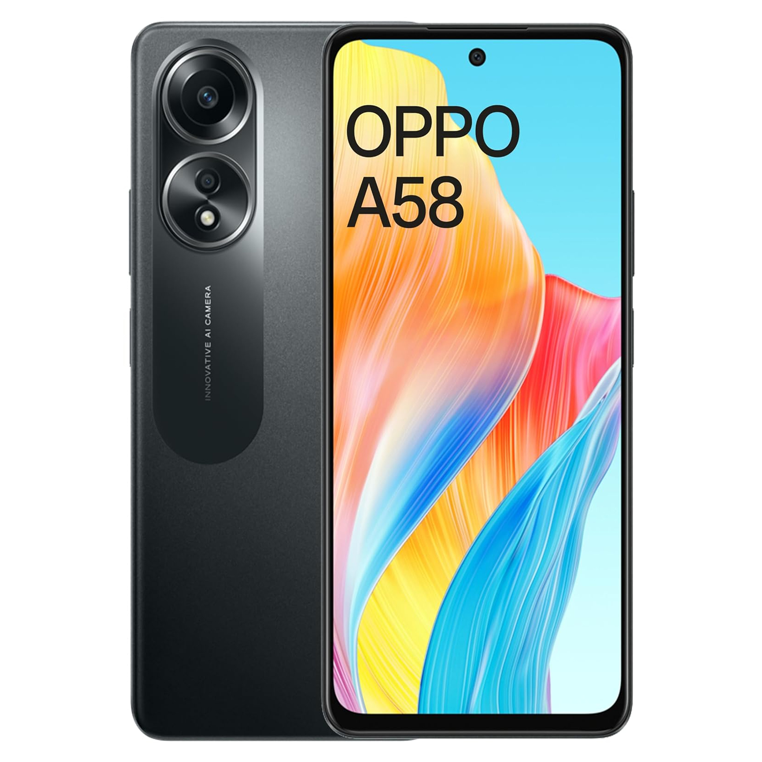 Oppo A58 128GB Glowing Black 4G Smartphone — image 6