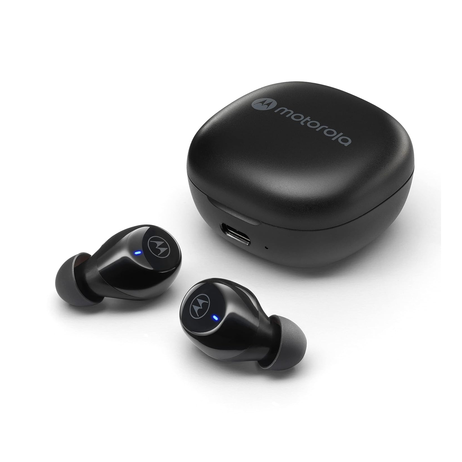 Motorola Buds 105 TWS Earbuds, Touch Control, Black — image 6