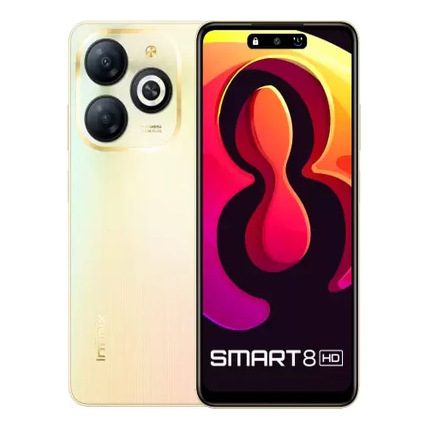 Infinix Smart 8 64GB Shiny Gold 4G Smartphone — image 4