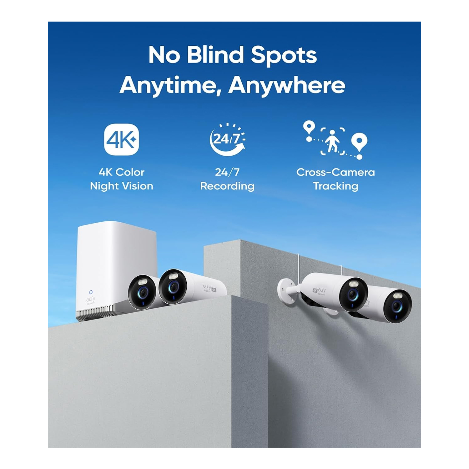 Anker Eufycam Wired 4K Security Camera E330 E8600323 — image 6