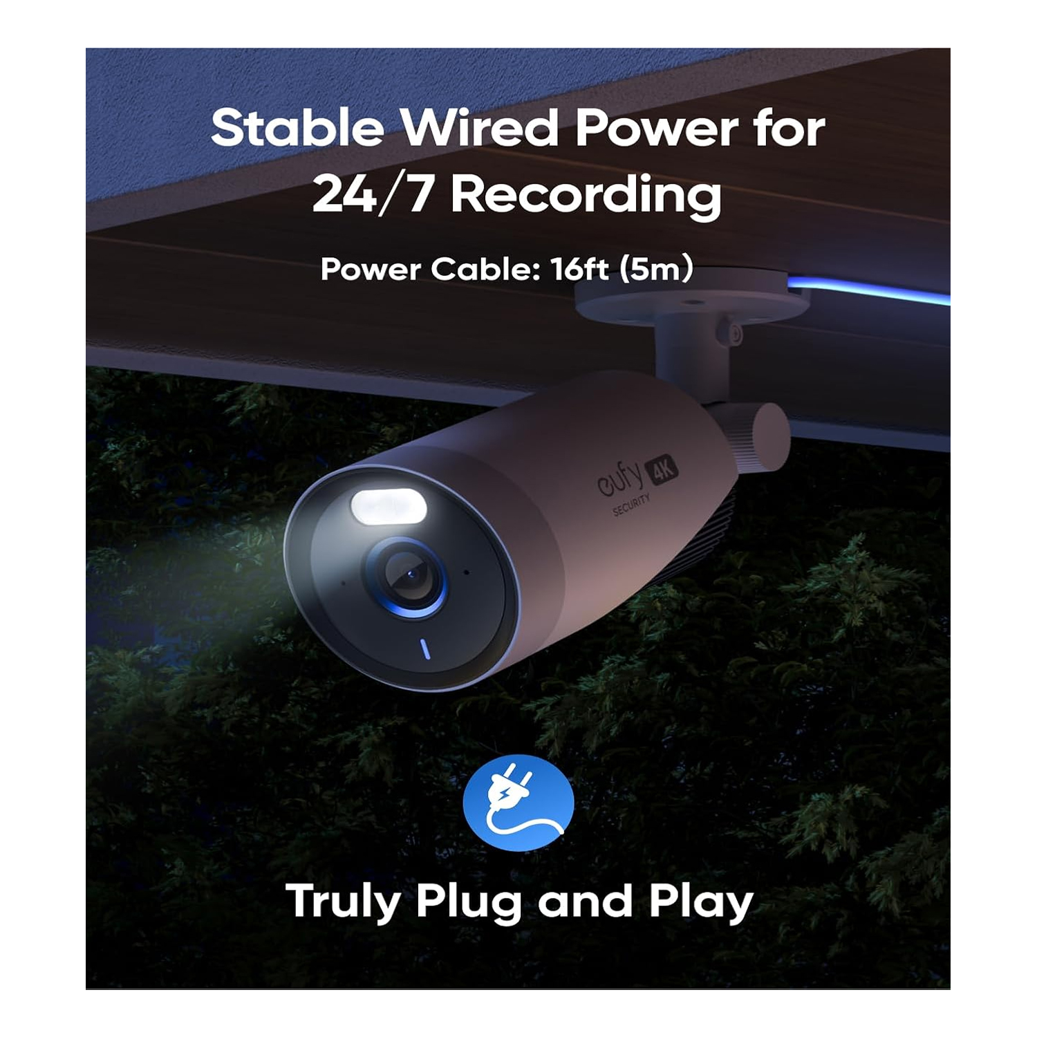 Anker Eufycam Wired 4K Security Camera E330 E8600323 — image 4