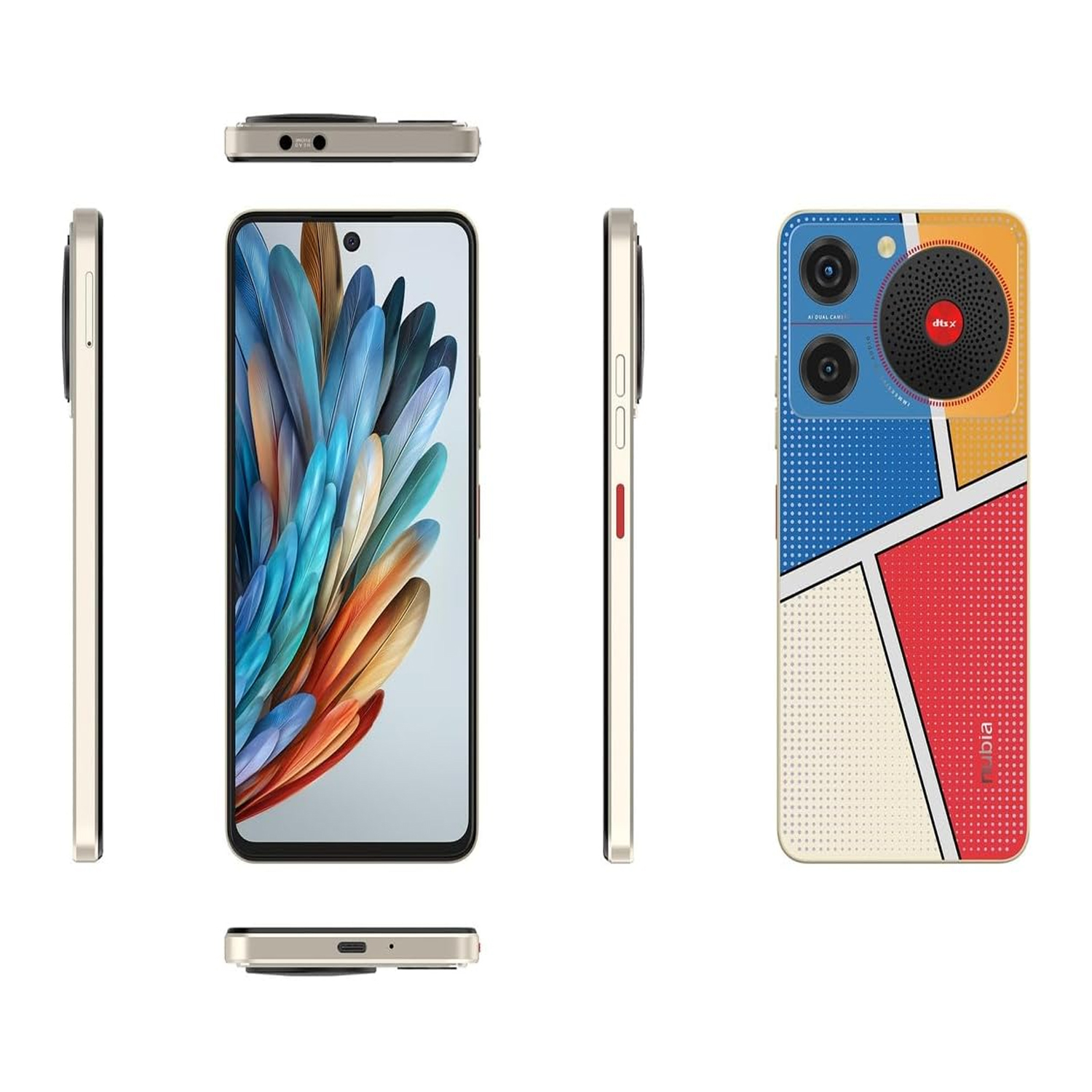 ZTE Nubia Music 128GB Pop Art Smartphone — image 2