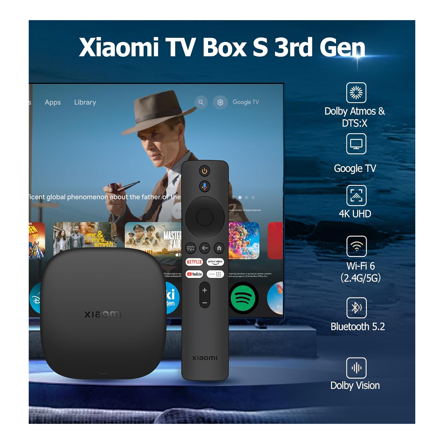 MI TV Box (S) 3RD Gen 4K Ultra HDR MDZ-32-AA — image 6