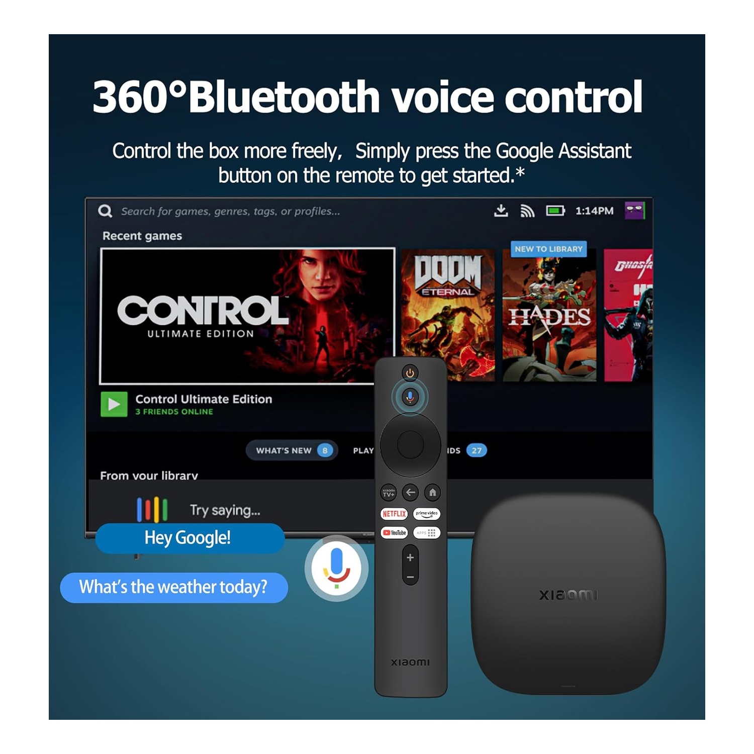 MI TV Box (S) 3RD Gen 4K Ultra HDR MDZ-32-AA — image 3