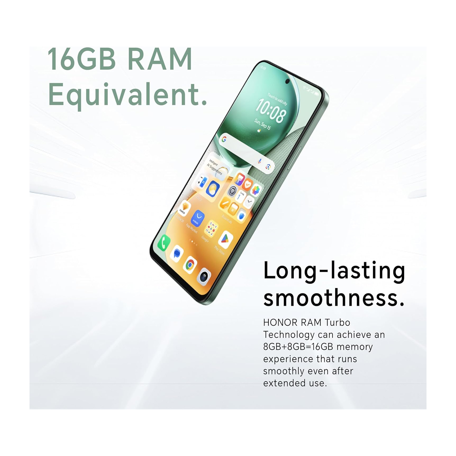Honor X7c 256GB Moonlight White 5G Smartphone — image 2