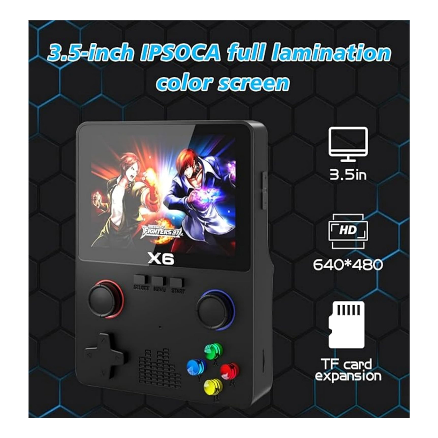 X6 Handheld Game Console, Retro Game Console — image 2
