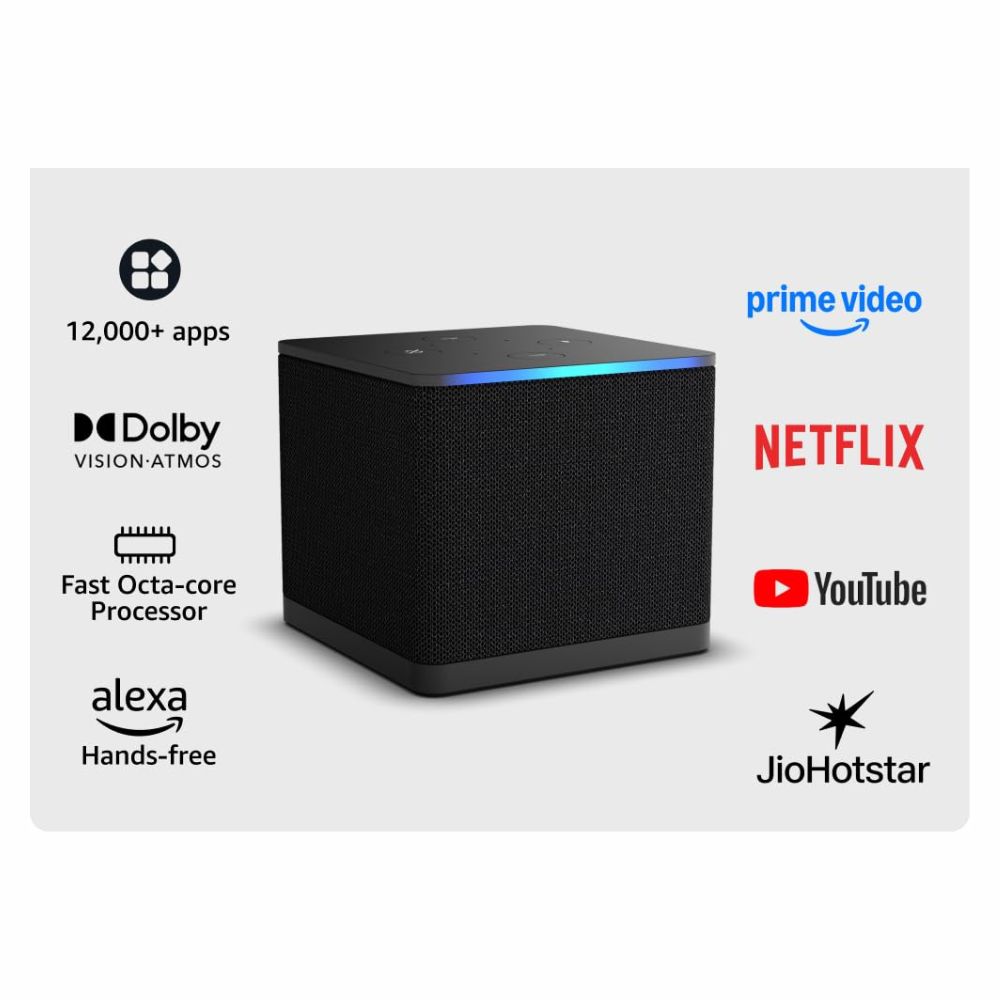 Amazon Fire TV Cube HandsFree 4K Streaming Media Player with Alexa — image 3