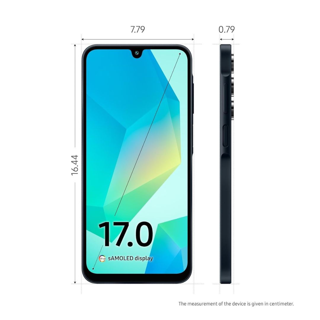 Samsung Galaxy A16 4G Smartphone – 128GB Storage, 4GB RAM, Blue Black — image 3