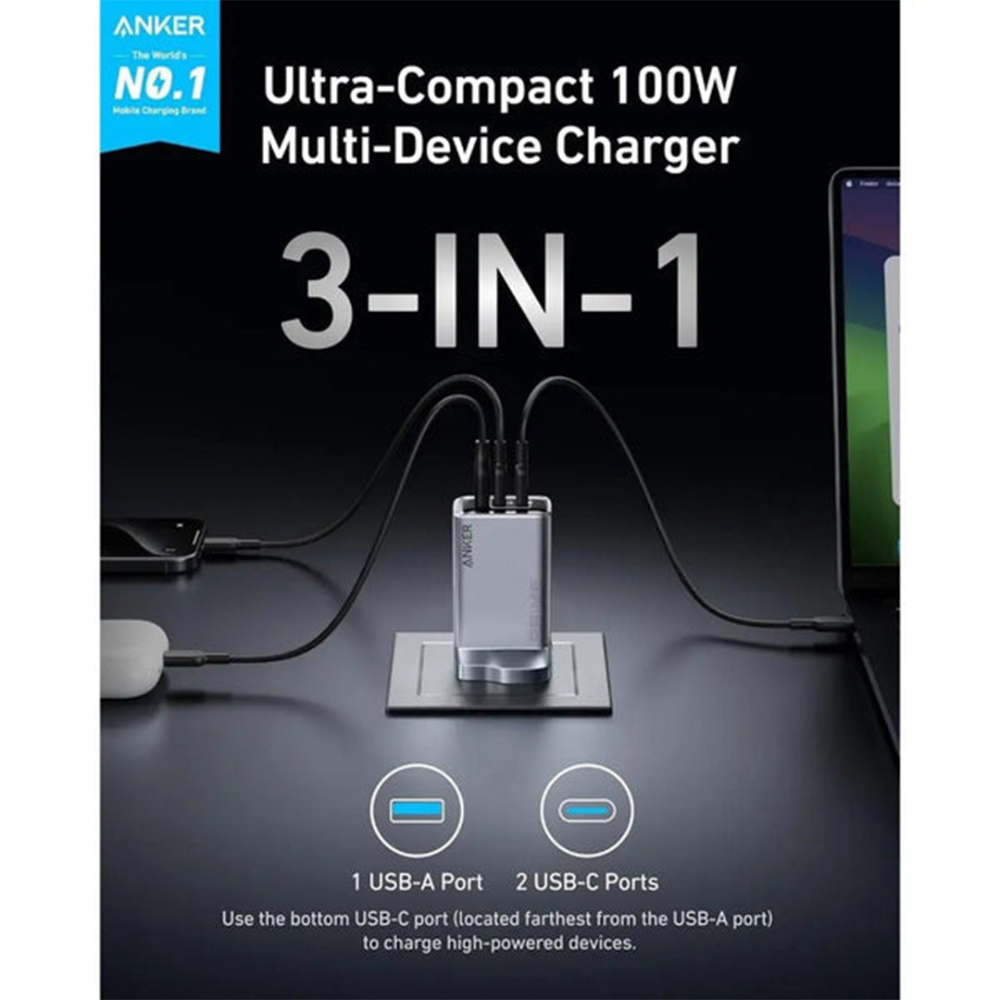 Anker 100W Charger - Ultimate Powerful Fast Wall Charger — image 2