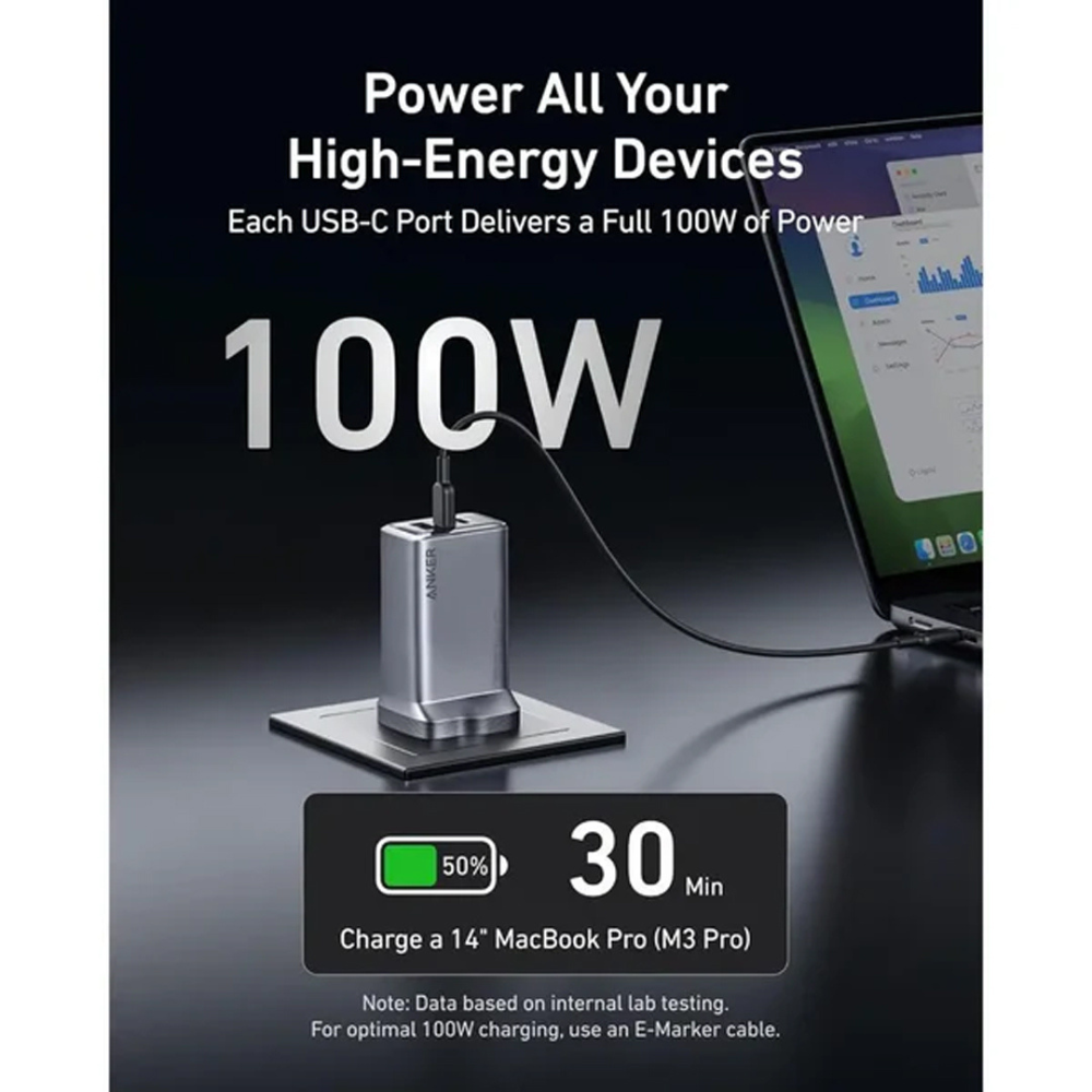 Anker 100W Charger - Ultimate Powerful Fast Wall Charger — image 3