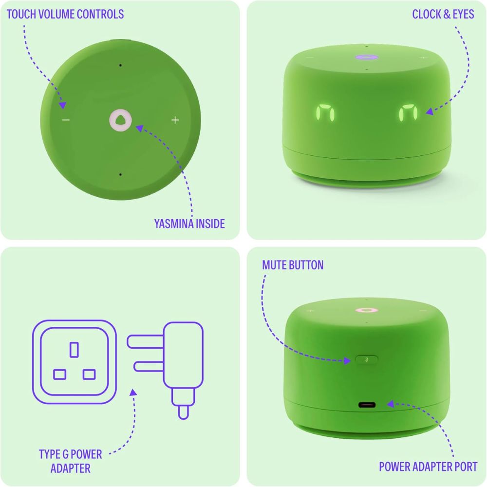 Yasmina AI Smart Bluetooth Speaker Lite  Y-00026 — image 3