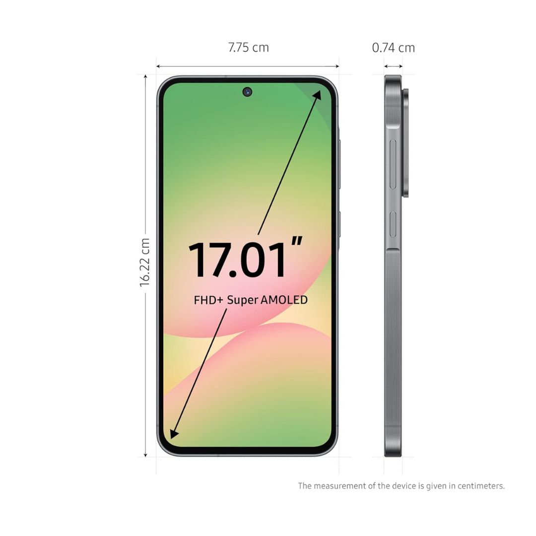 Samsung Galaxy A56 5G Smartphone, 8 GB RAM, 128 GB Storage, Awesome Graphite — image 2