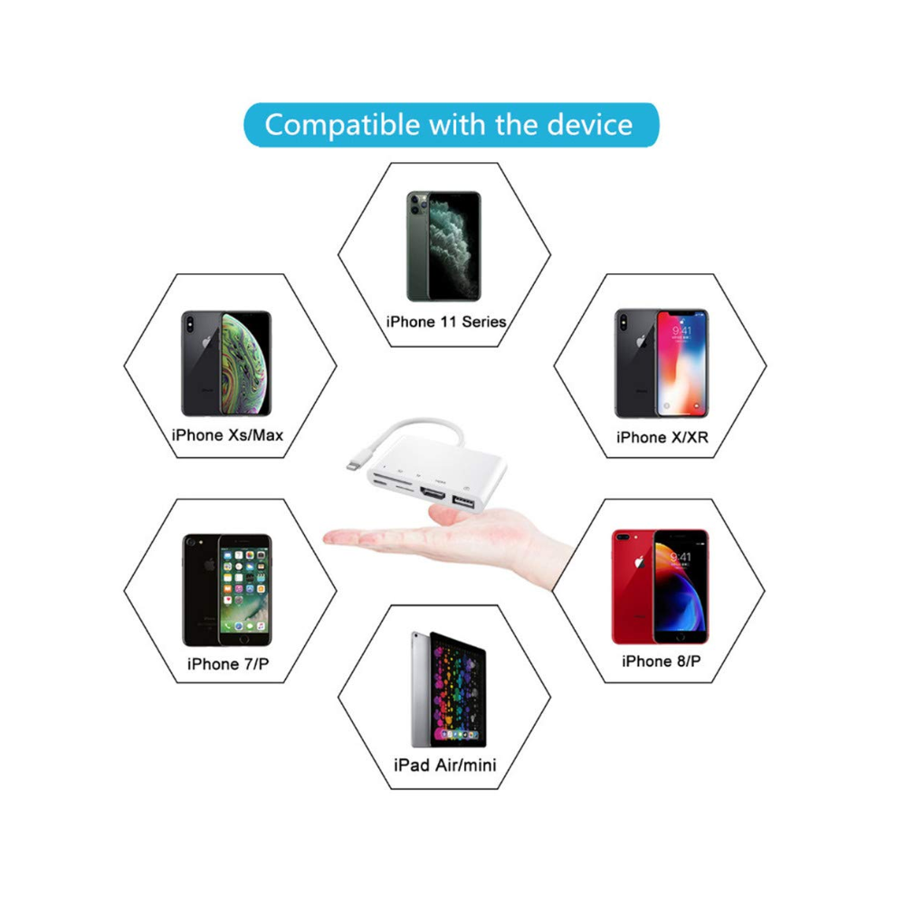 AIRSKY Lighting to OTG Digital AV Adapter — image 2