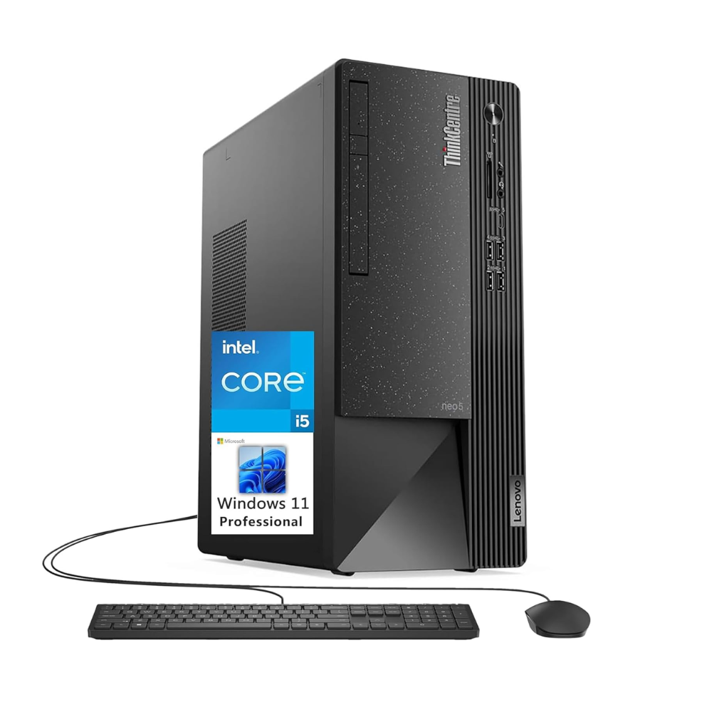 Lenovo ThinkCentre Neo 50t G3 i5-12400, 8GB DDR4, 512GB SSD, Integrated Intel UHD Graphics 730, USB CLP Mouse/KYB English UK — image 4