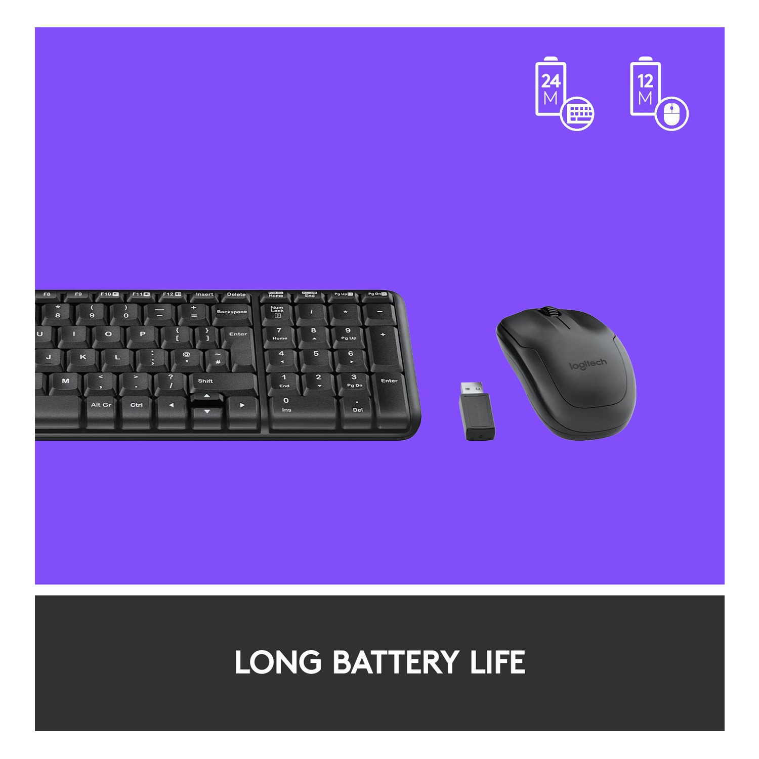 Logitech Mk220 Wireless Keyboard With Mouse — image 3