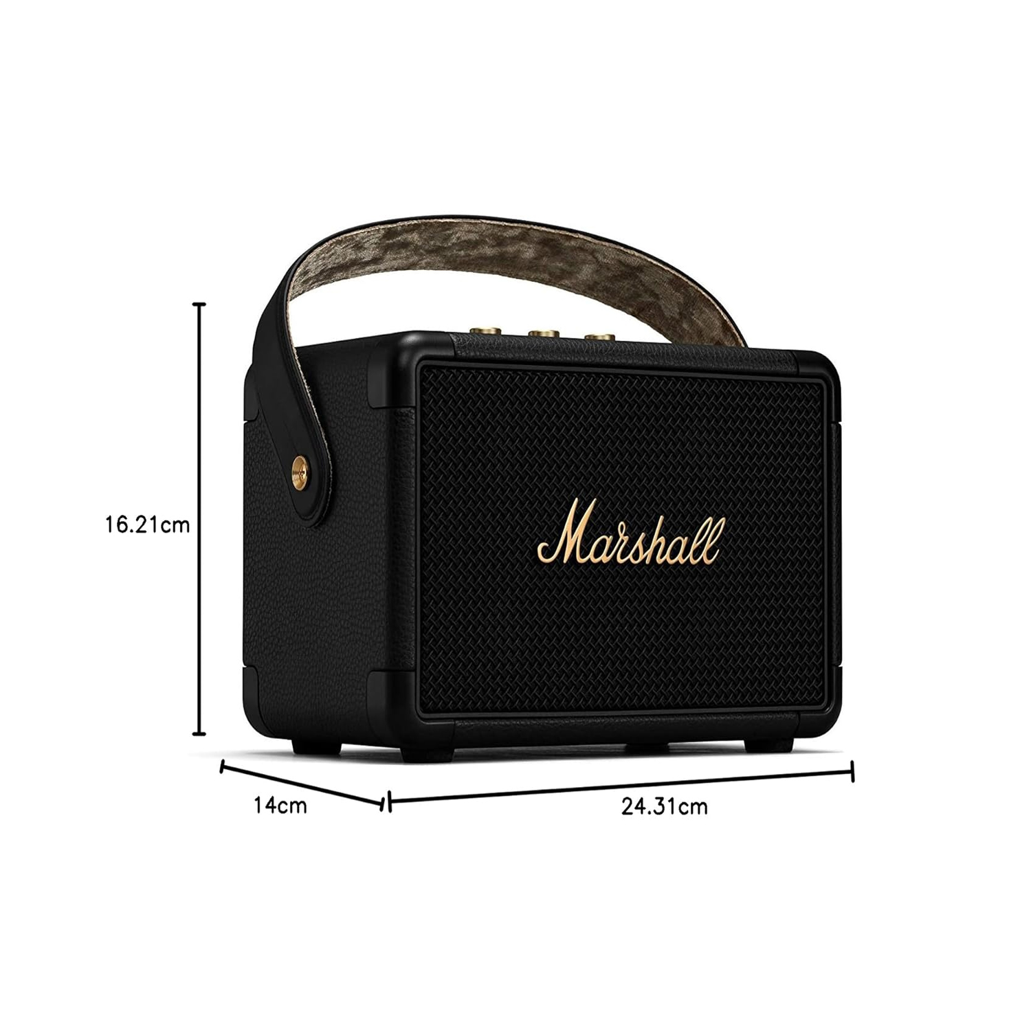 Marshall Kilburn II Wireless Stereo Speaker KILBURN2-Black/Brass — image 2