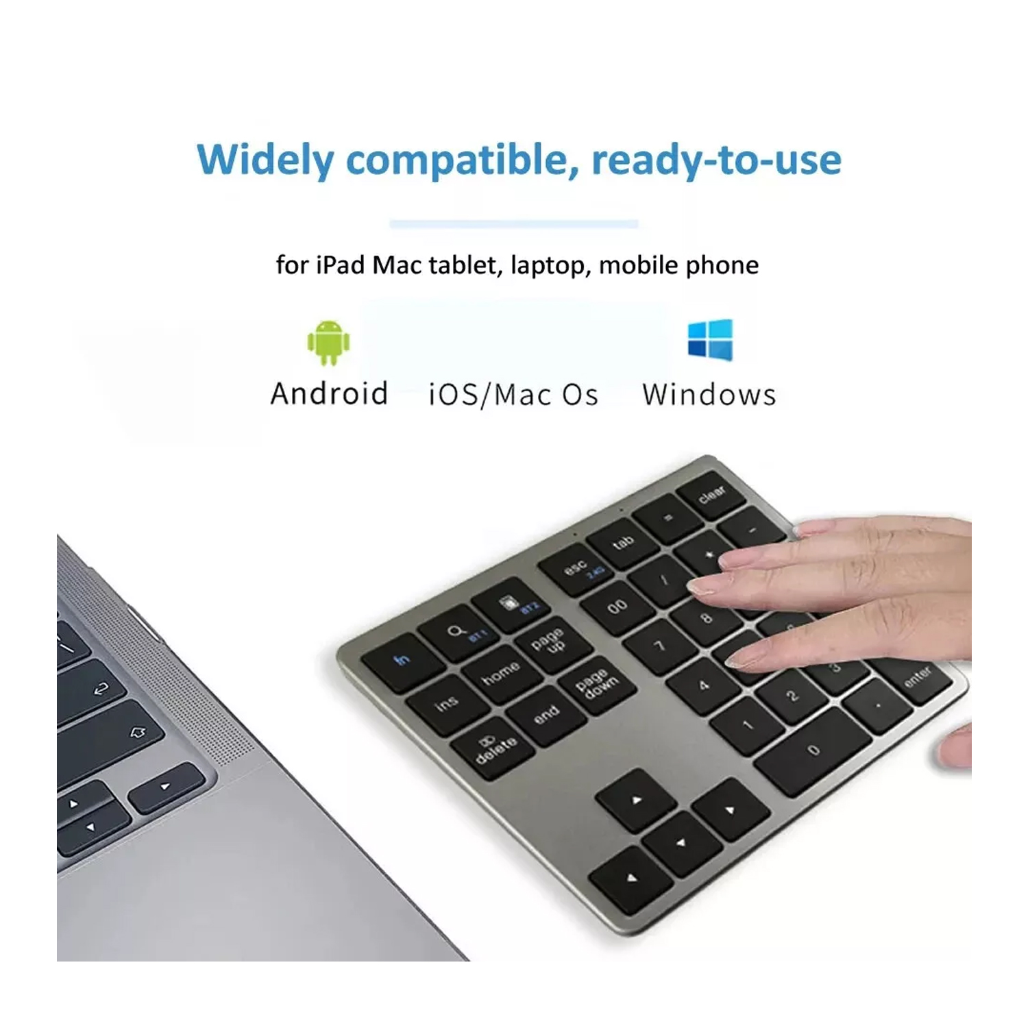 Wireless Keyboard & Numaric Keypad K35 — image 3