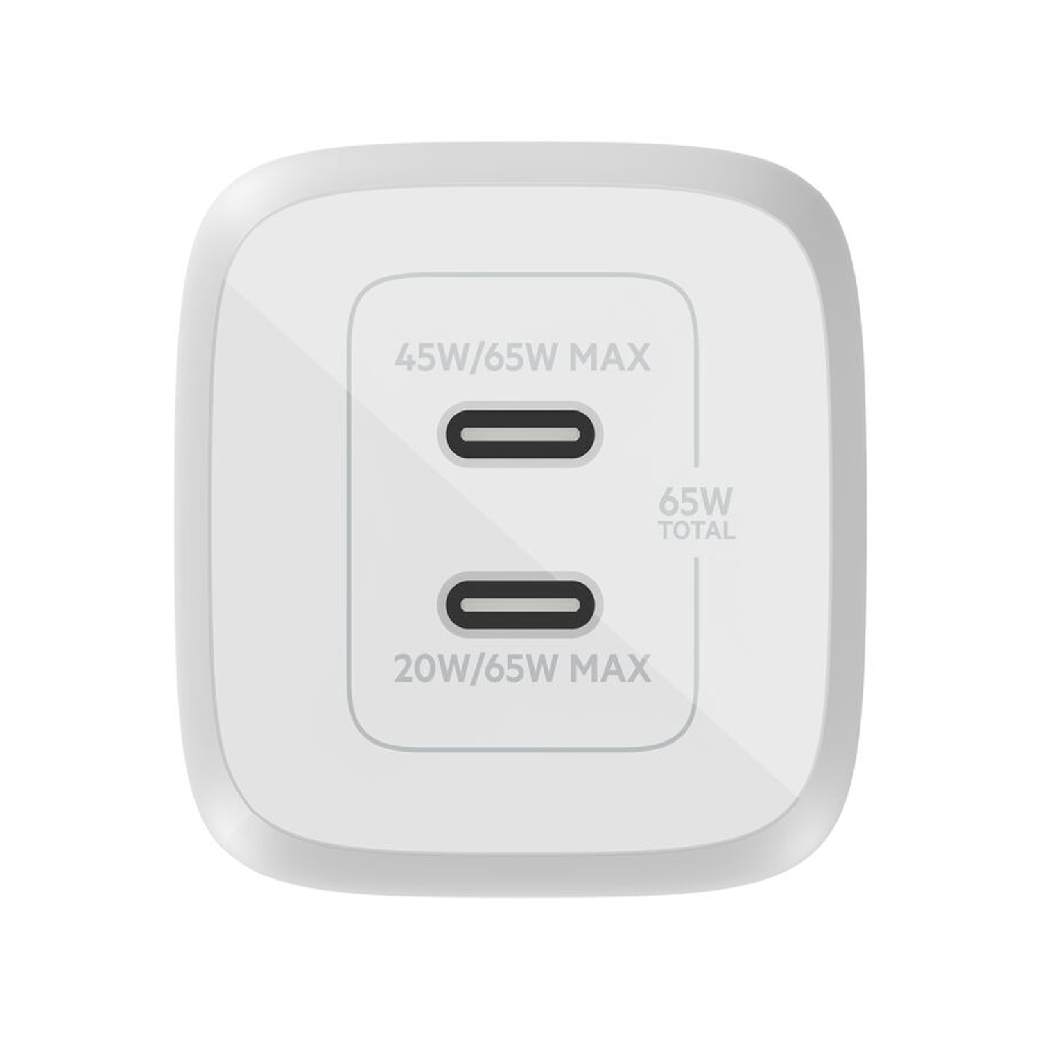 Belkin 65W USB PD WALL CHARGER WITH PPS, White WCA011myWH — image 3