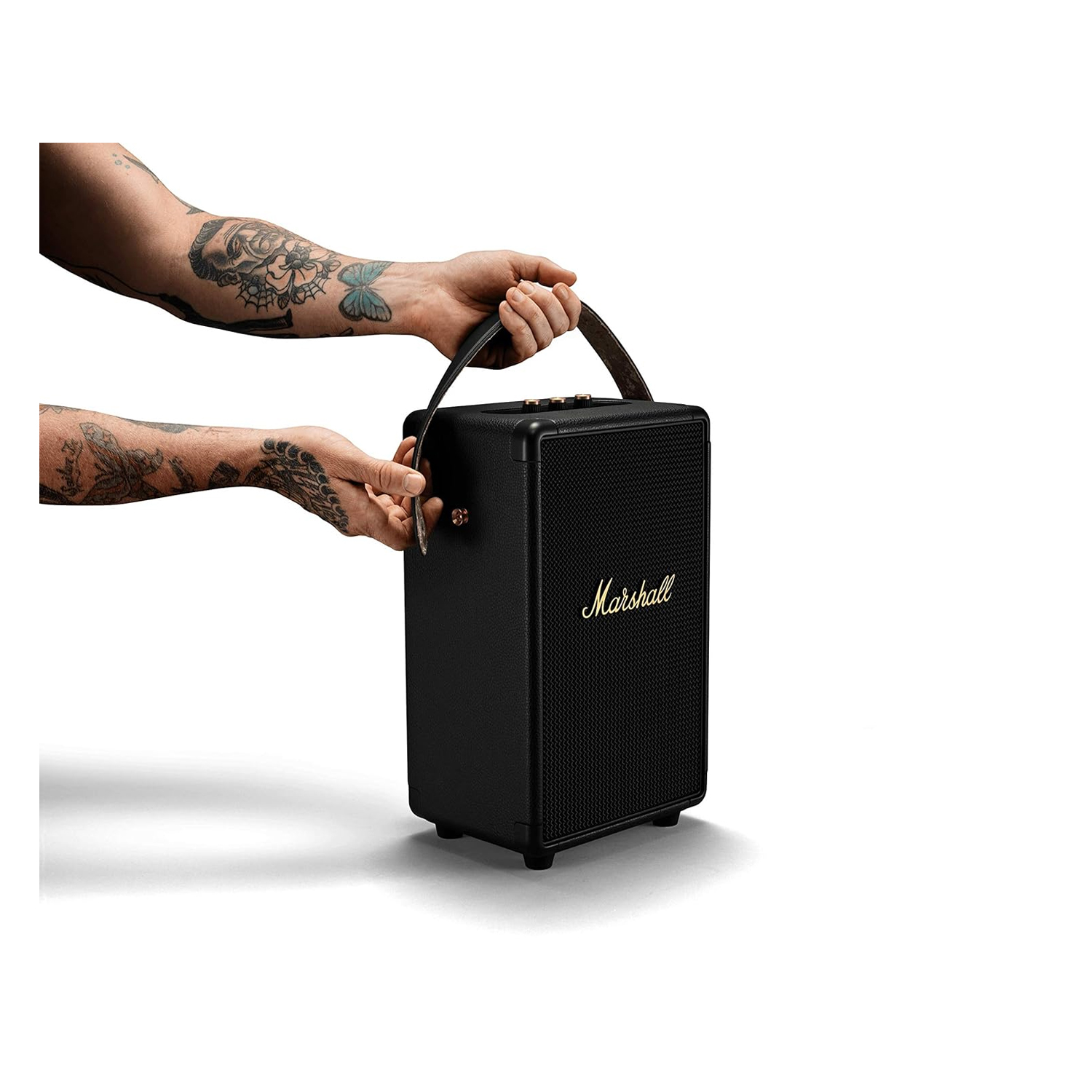 Marshall Tufton Portable Bluetooth Speaker TUFTON-Black-Brass — image 2