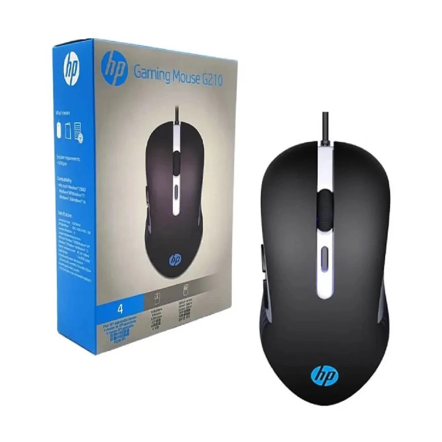 HP G210 Wired Gaming Mouse — image 3