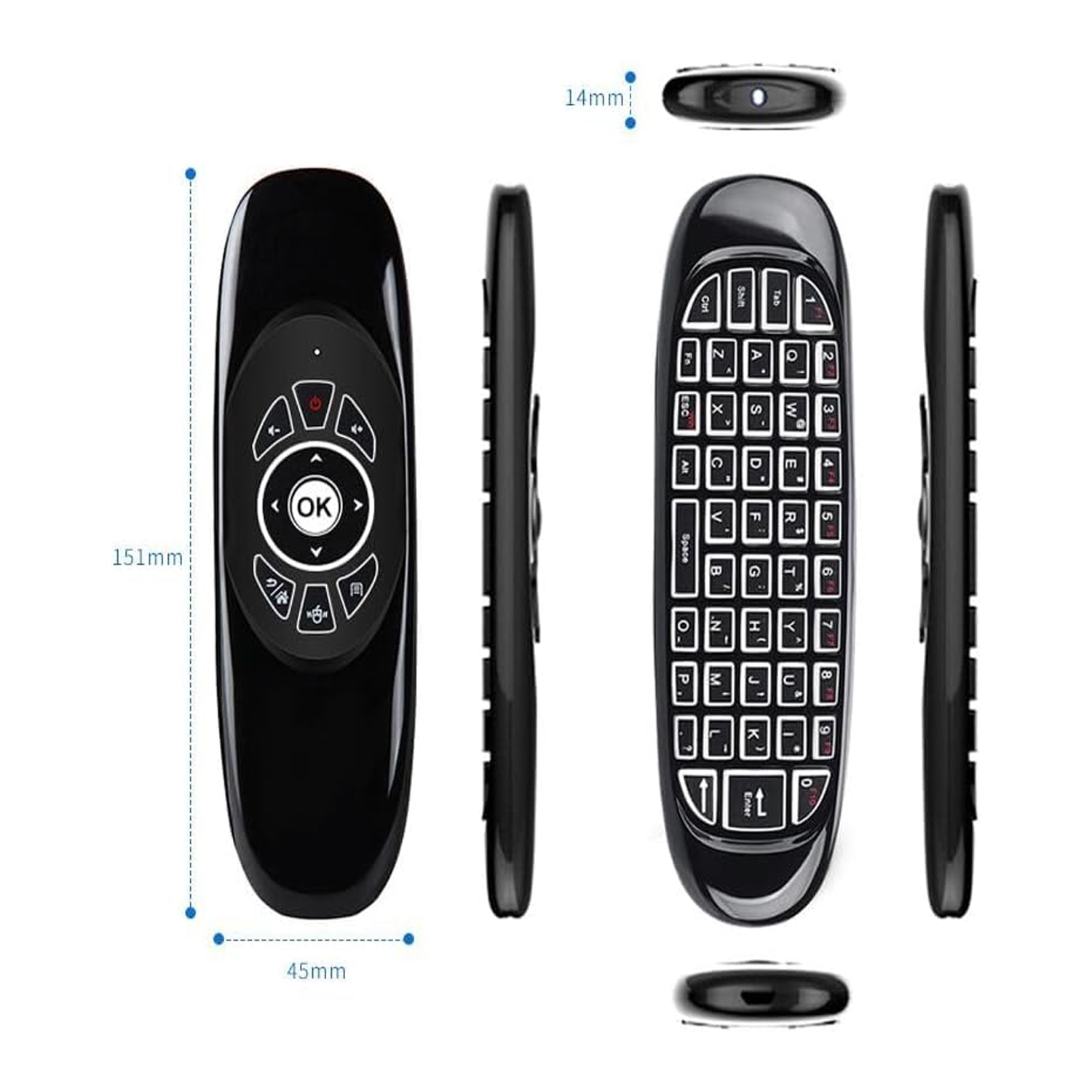 Air Mouse for Keyboard Mouse IR Remote — image 2