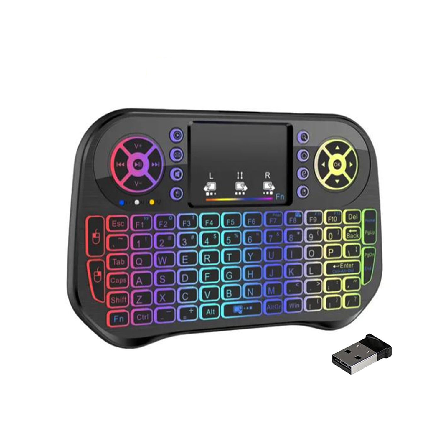Mini Keyboard for TV with Touch — image 1