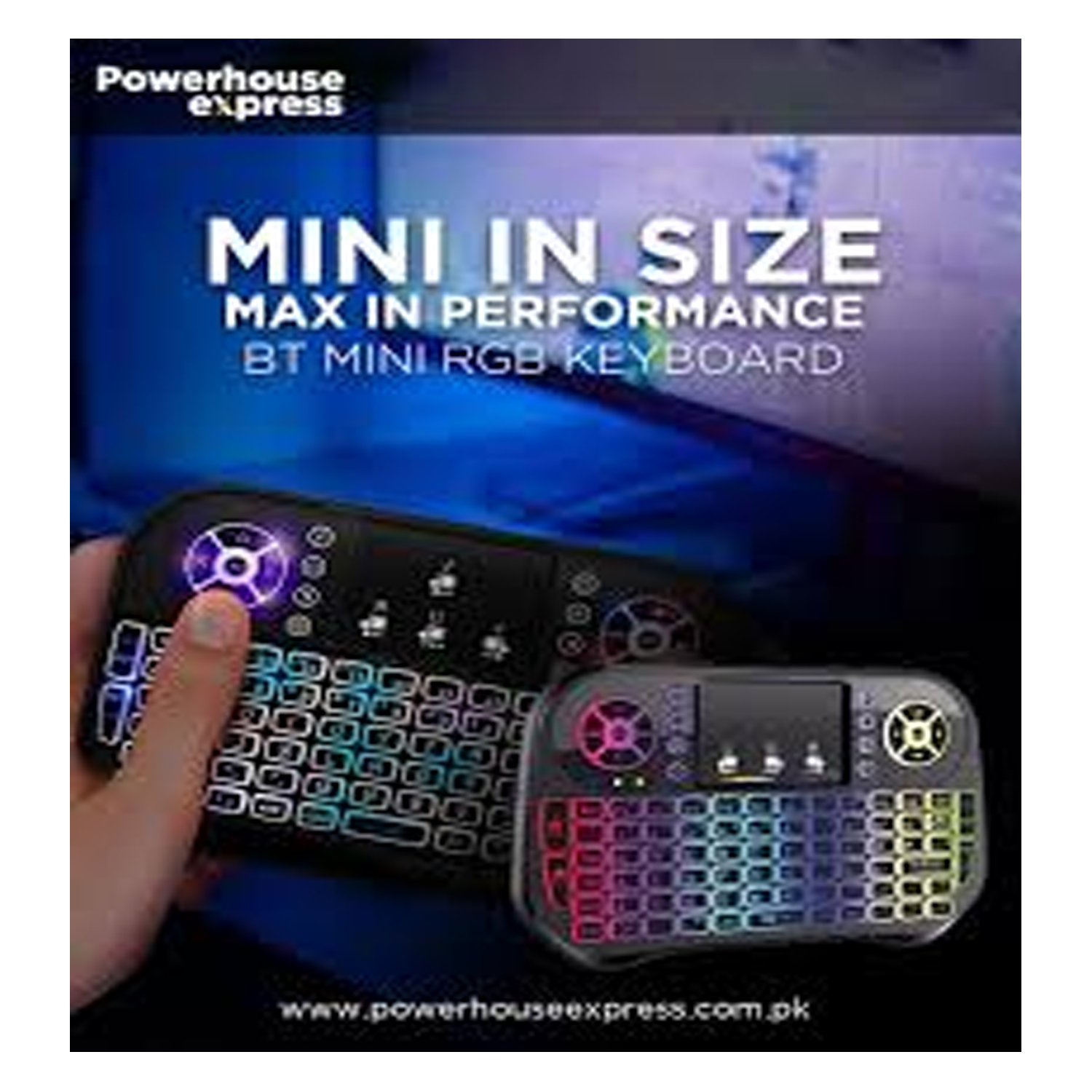 Mini Keyboard for TV with Touch — image 3