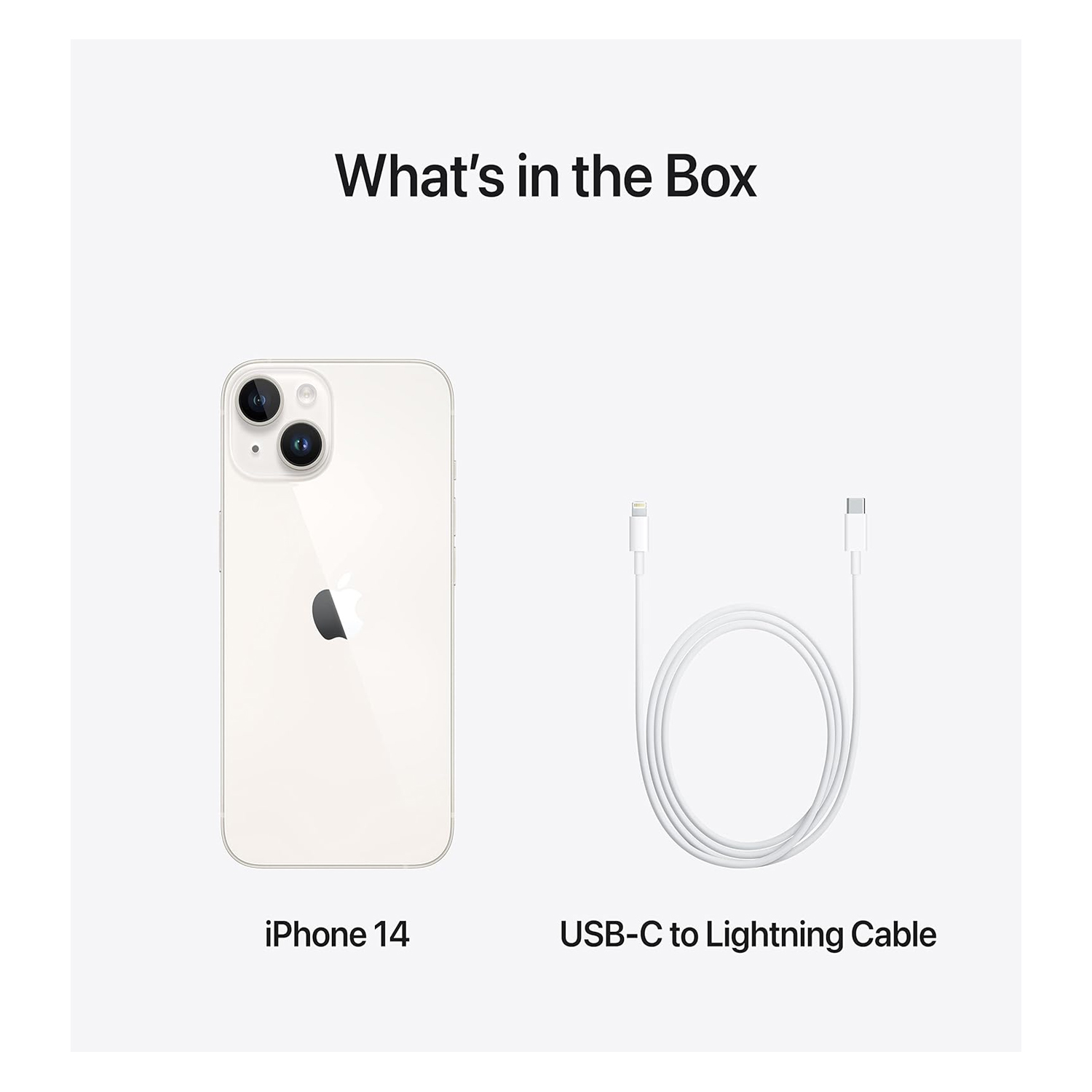 Apple iPhone 14 – 128GB / 256GB – Starlight & Midnight — image 4