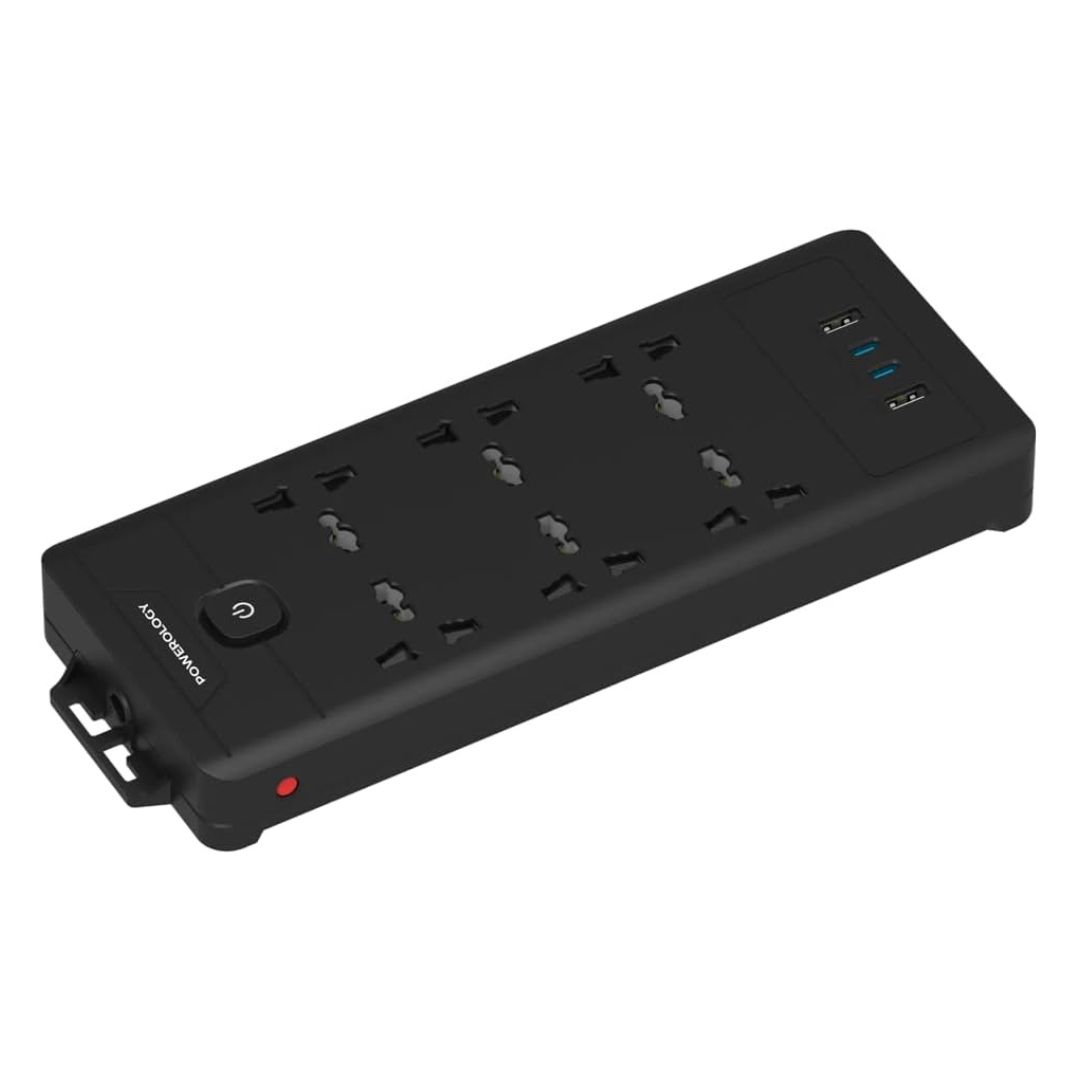 Powerology 6AC Power Strip 2500W PDWC034 — image 3