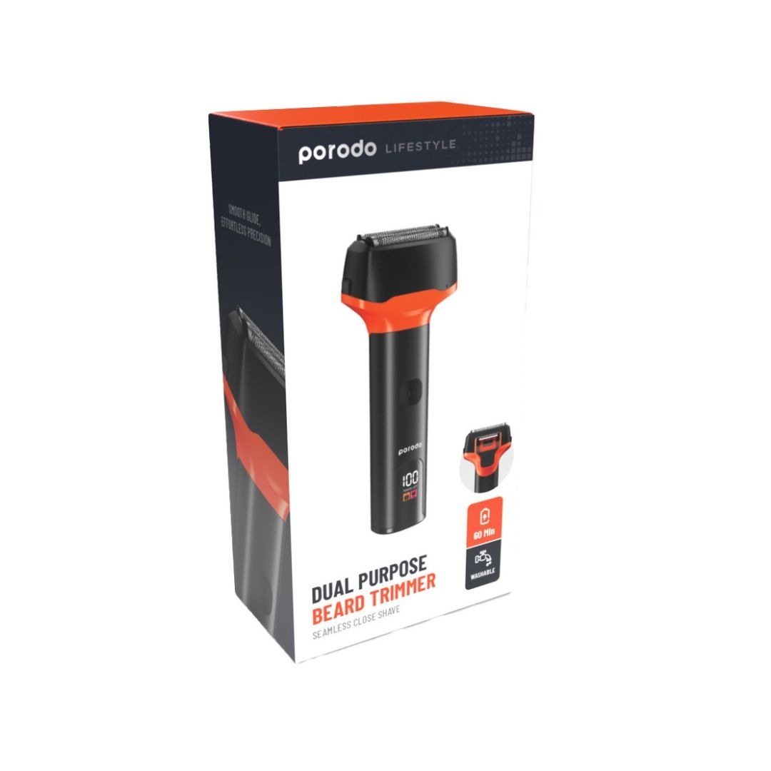 Porodo Lifestyle Dual Purpose Beard Trimmer Seamless Close Shave — image 4