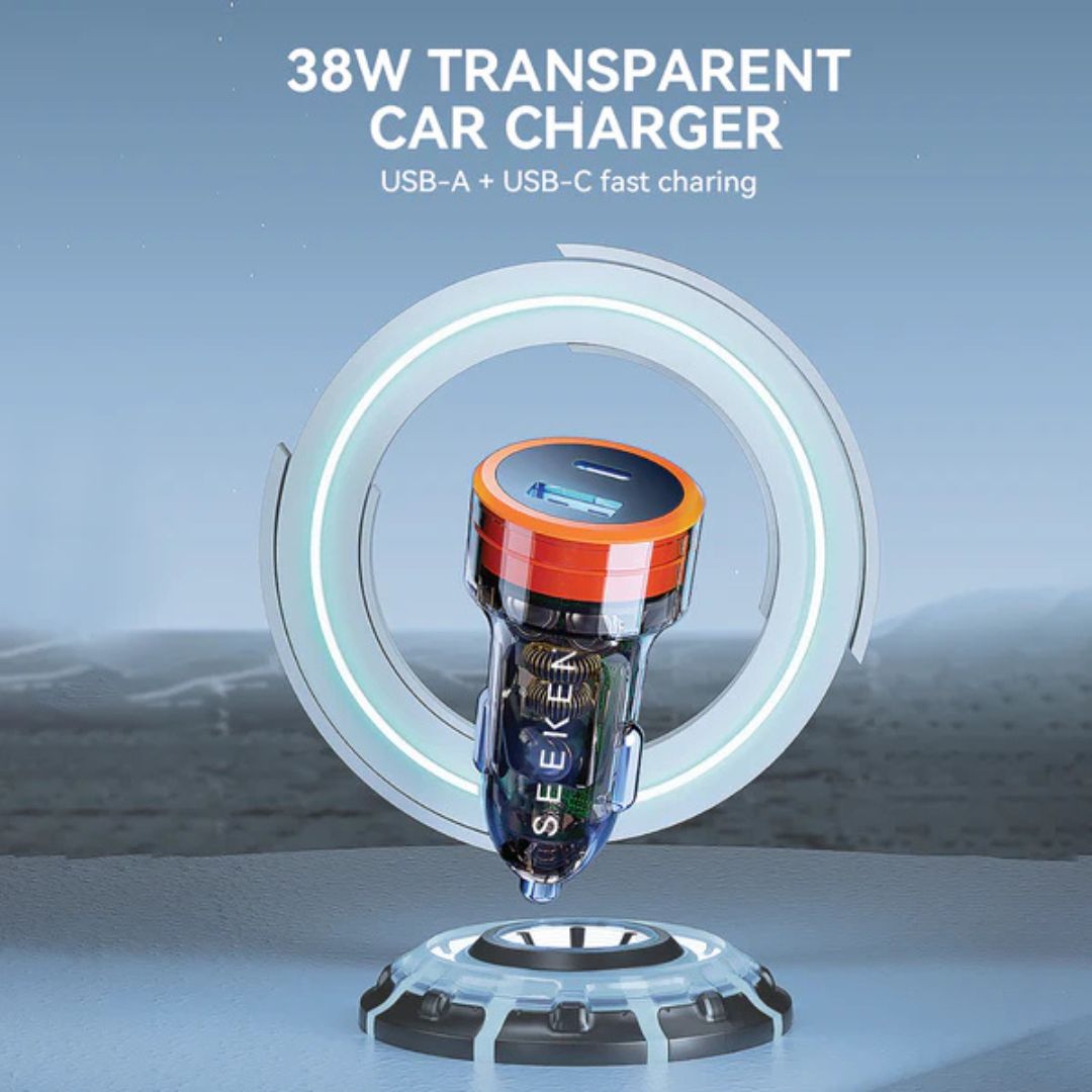 Seeken SCPQ-138 PD+QC 38W Car Charger — image 4